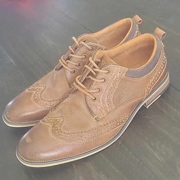 princess polly baby blue dress Brown Designer Dress Shoes for Men main image 0